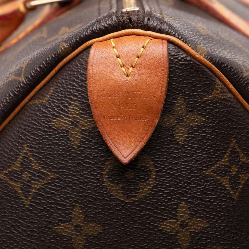 Louis Vuitton Monogram Speedy 35 Brown Good condition - Box View
