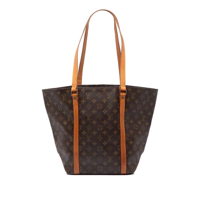 Louis Vuitton Monogram Sac Shopping Brown Good condition - Front View