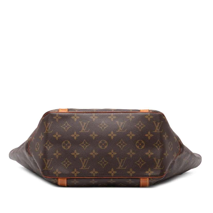 Louis Vuitton Monogram Sac Shopping Brown Good condition - Inside View