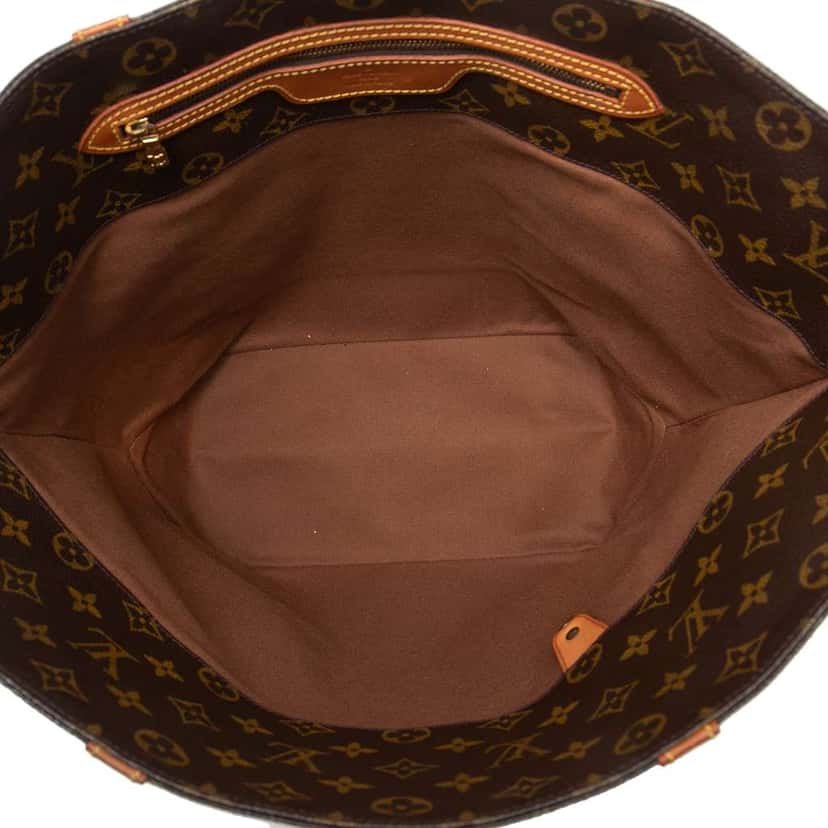 Louis Vuitton Monogram Sac Shopping Brown Good condition - Model View