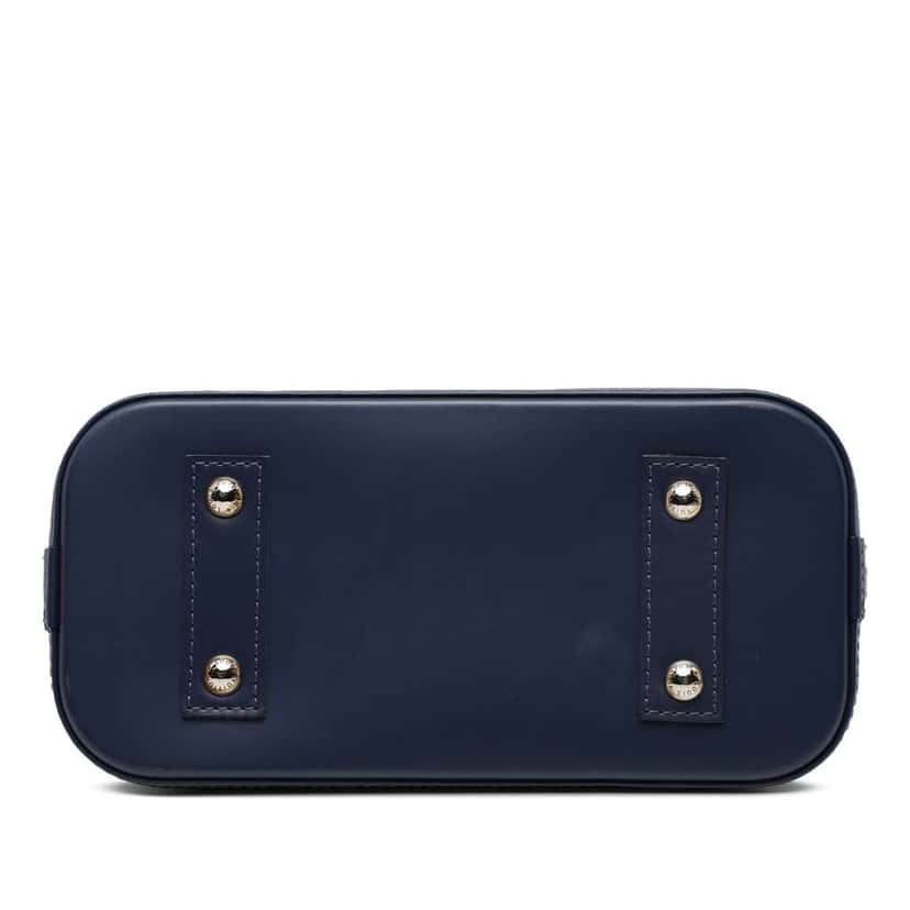 Louis Vuitton Epi Alma BB Blue Leather Good condition - Inside View