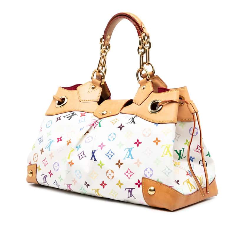 Louis Vuitton Monogram Multicolore Ursula White Good condition - Back View