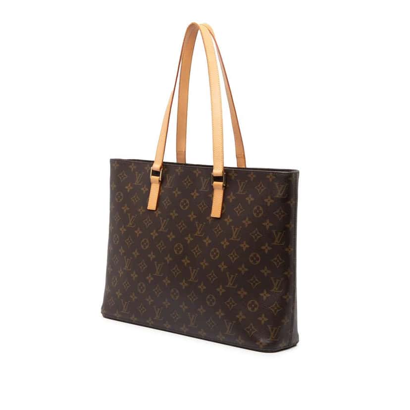 Louis Vuitton Monogram Luco Brown Good condition - Back View