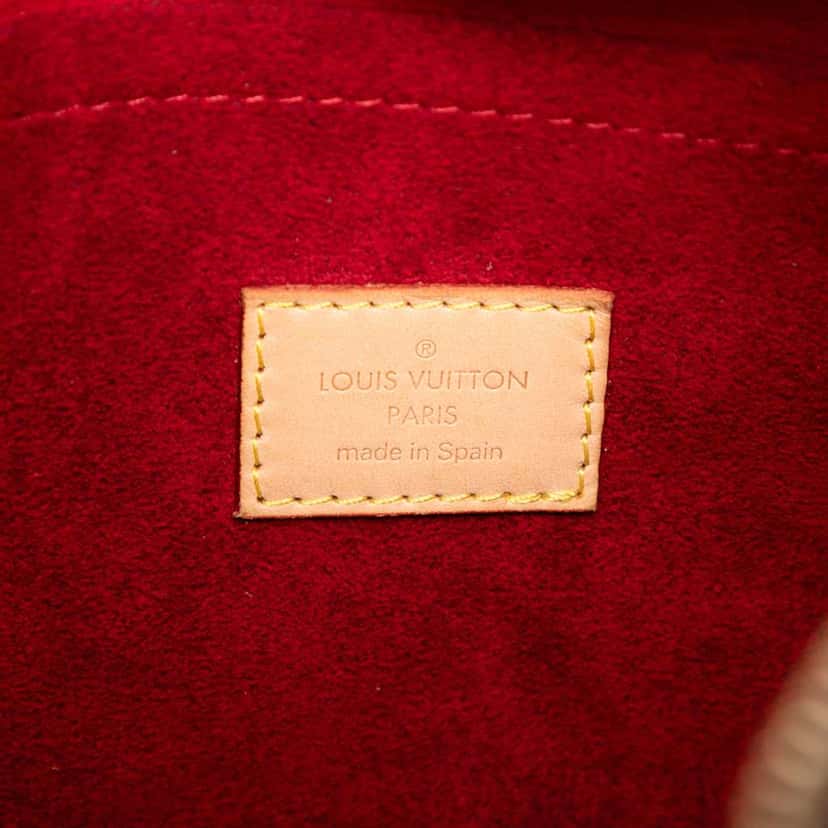 Louis Vuitton Monogram Croissant GM Brown Good condition - Box View