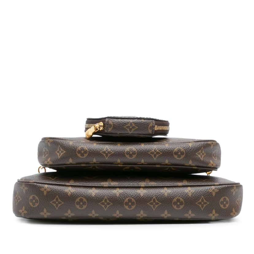Louis Vuitton Monogram Multi Pochette Accessoires Brown Good condition - Inside View