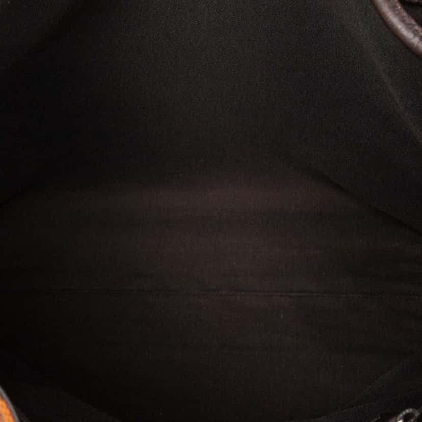 Gucci GG Canvas Gifford Tote Orange Canvas Good condition - Model View