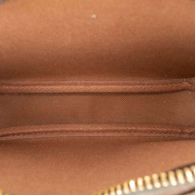 Louis Vuitton Monogram Mini Pochette Accessoires Brown Good condition - Model View