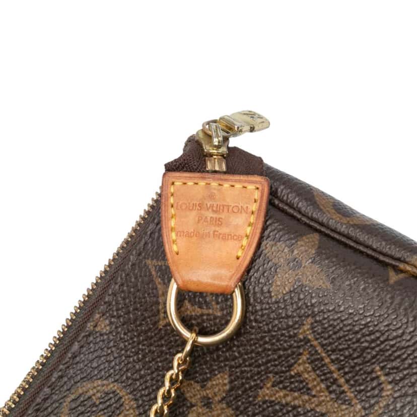 Louis Vuitton Monogram Mini Pochette Accessoires Brown Good condition - Box View