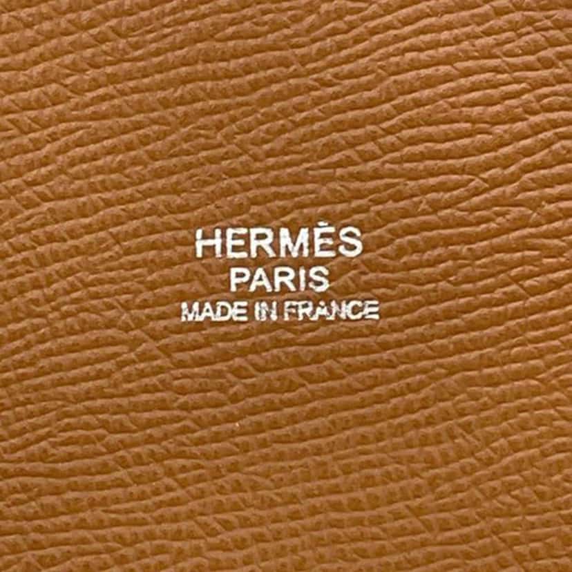 Hermès Epsom Silk Sac Musardine Brown Leather Good condition - Box View