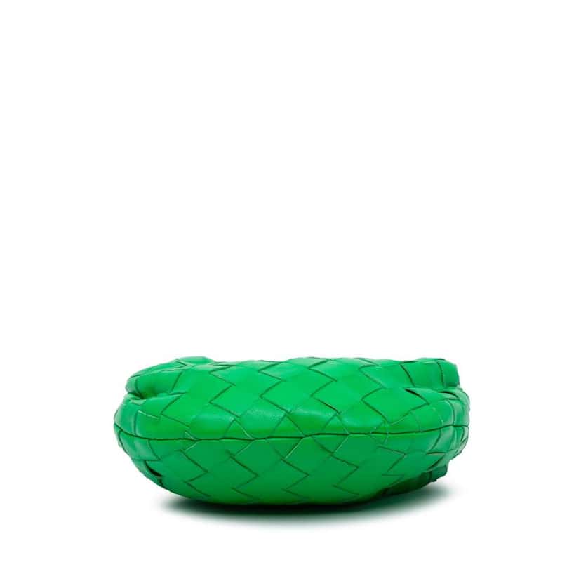 Bottega Veneta Candy Nappa Intrecciato Jodie Green Leather Good condition - Inside View