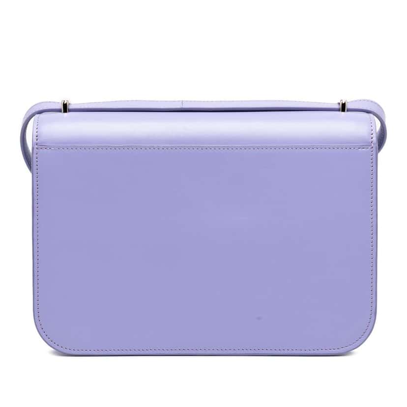 Loewe Medium Leather Goya Crossbody Purple Leather Very good condition - Back View