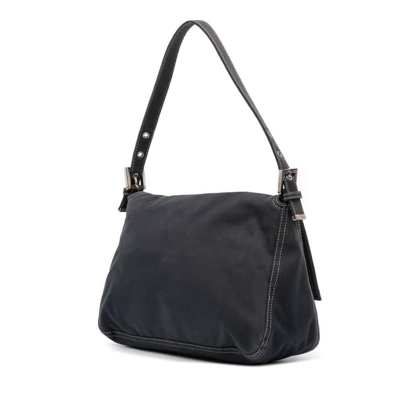 Fendi Canvas FF Marble Mamma Forever Blue Canvas Good condition - Back View