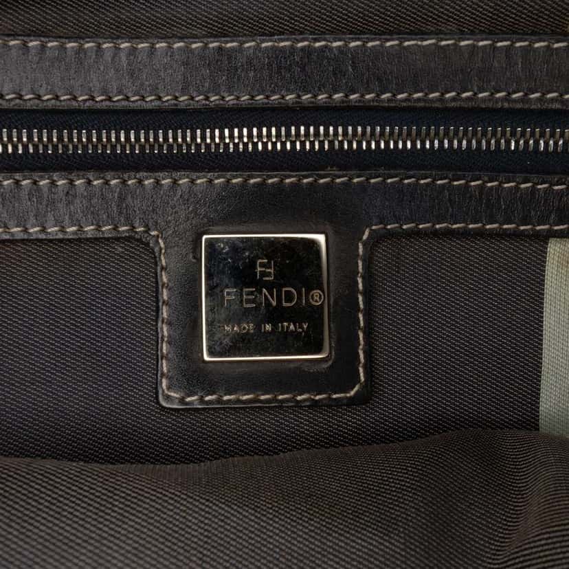 Fendi Canvas FF Marble Mamma Forever Blue Canvas Good condition - Box View