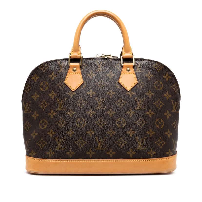 Louis Vuitton Monogram Alma PM Brown Good condition - Front View