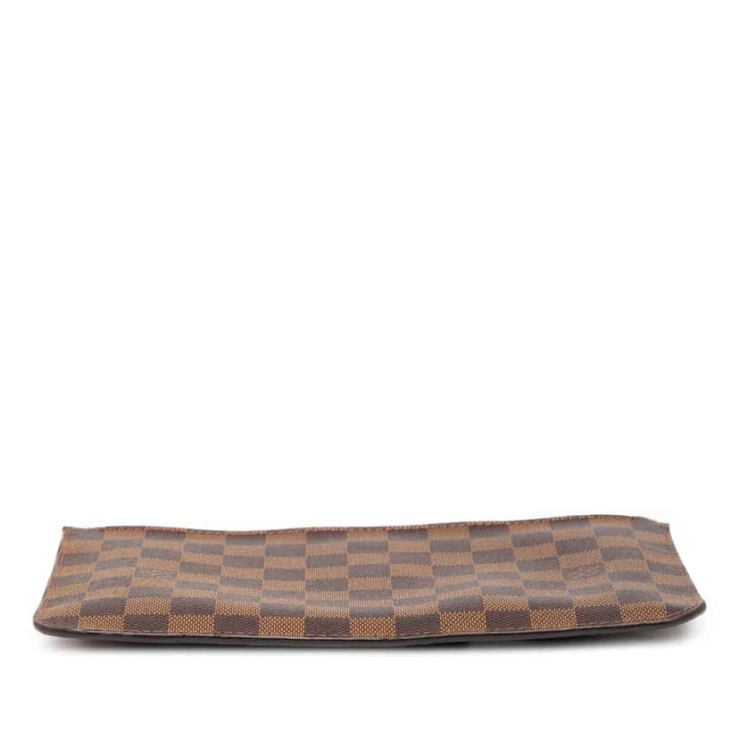 Louis Vuitton Damier Ebene Neverfull Pouch MM Brown Good condition - Inside View