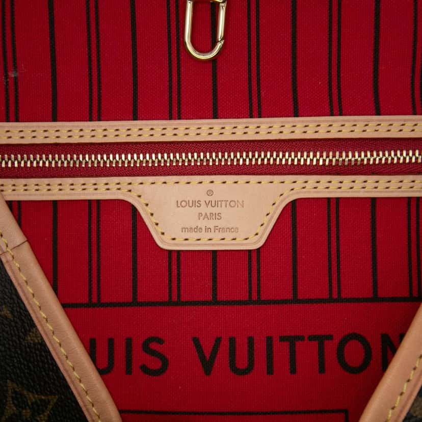 Louis Vuitton Monogram Neverfull MM Brown Good condition - Box View