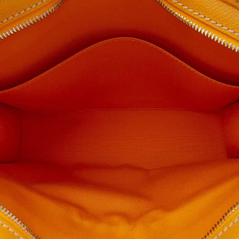 Goyard Goyardine Jouvence Toiletry Pouch MM Yellow Canvas Good condition - Model View