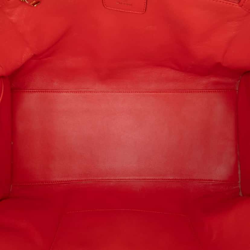Loewe Leather Amazona 36 Red Leather Good condition - Model View