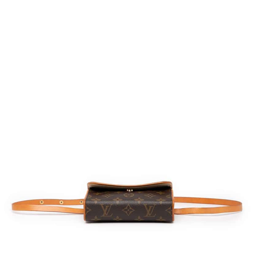 Louis Vuitton Monogram Pochette Florentine Brown Good condition - Inside View