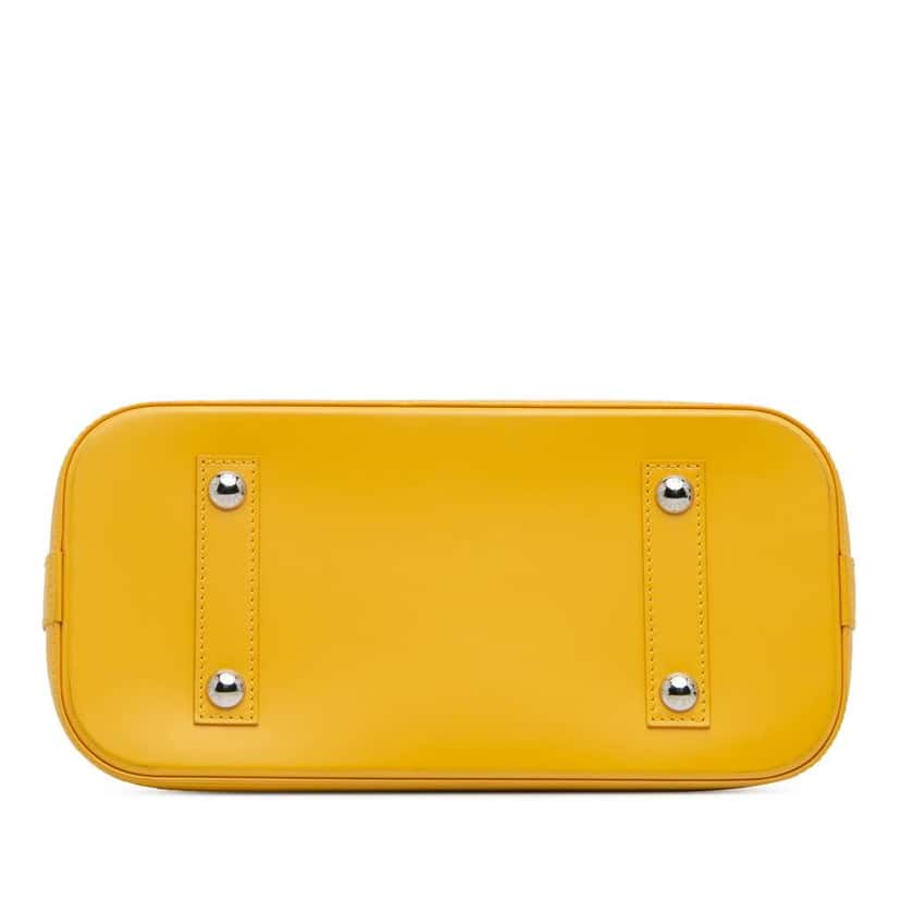 Louis Vuitton Epi Alma PM Yellow Leather Good condition - Inside View