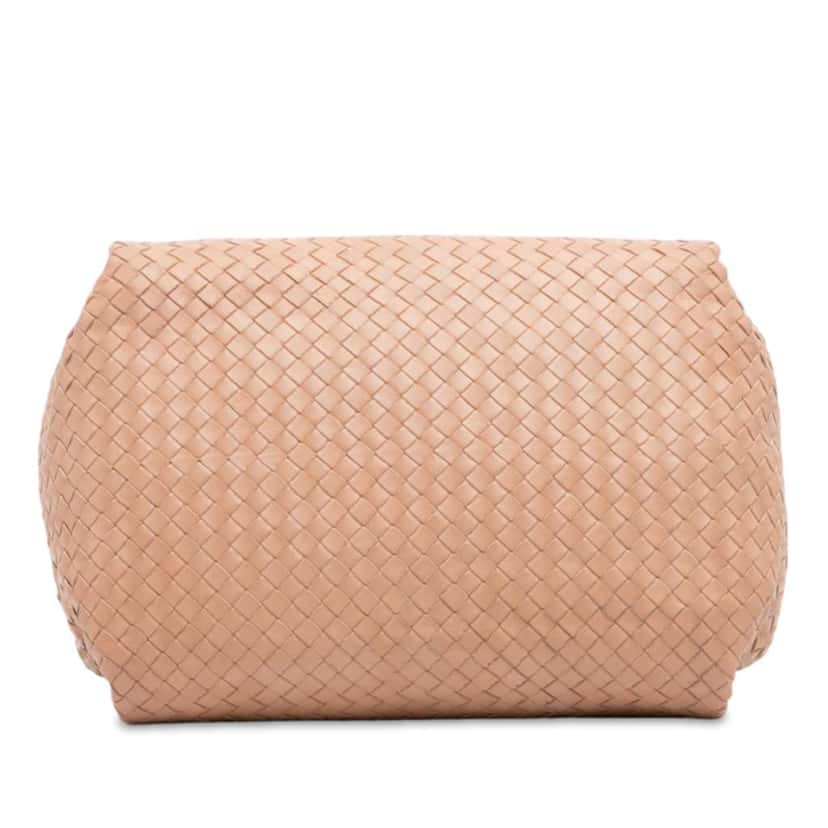 Bottega Veneta Nappa Intrecciato Parachute Tote Brown Leather Very good condition - Inside View
