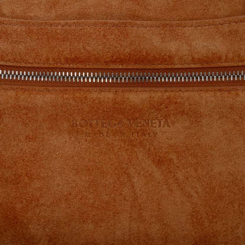 Bottega Veneta Calfskin Maxi Intrecciato Arco Briefcase Brown Leather Good condition - Box View