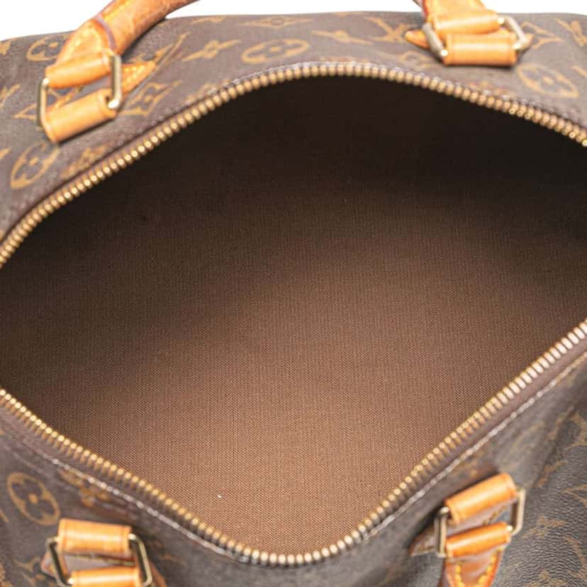 Louis Vuitton Monogram Speedy 30 Brown Good condition - Model View
