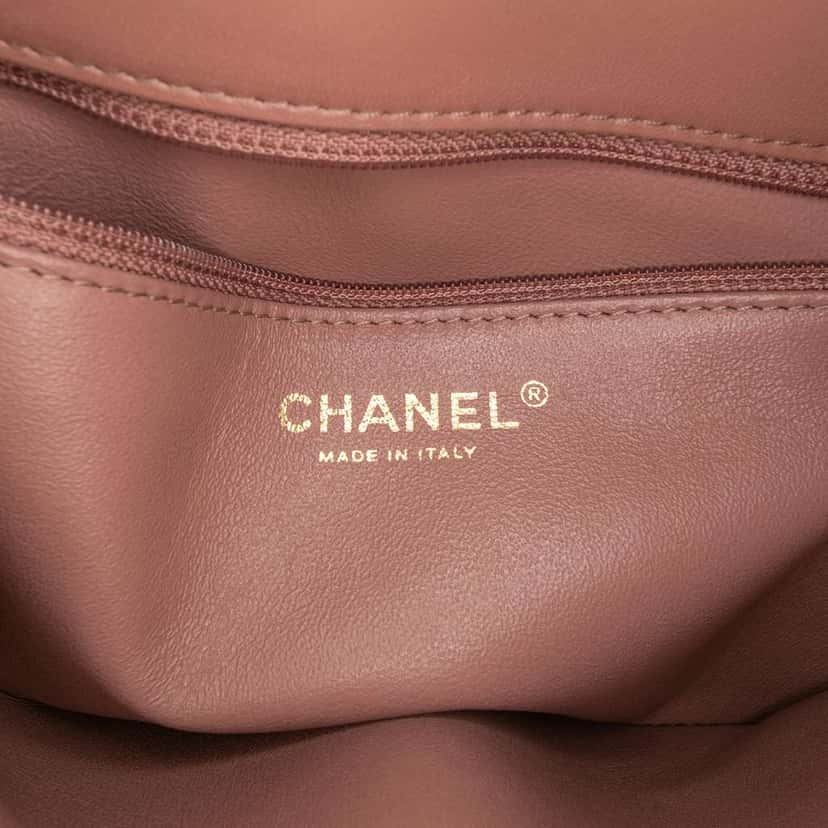 Chanel Medium Lambskin Trendy CC Flap Brown Leather Good condition - Box View