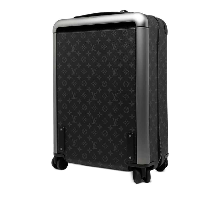 Louis Vuitton Monogram Eclipse Horizon 55 Black Good condition - Back View