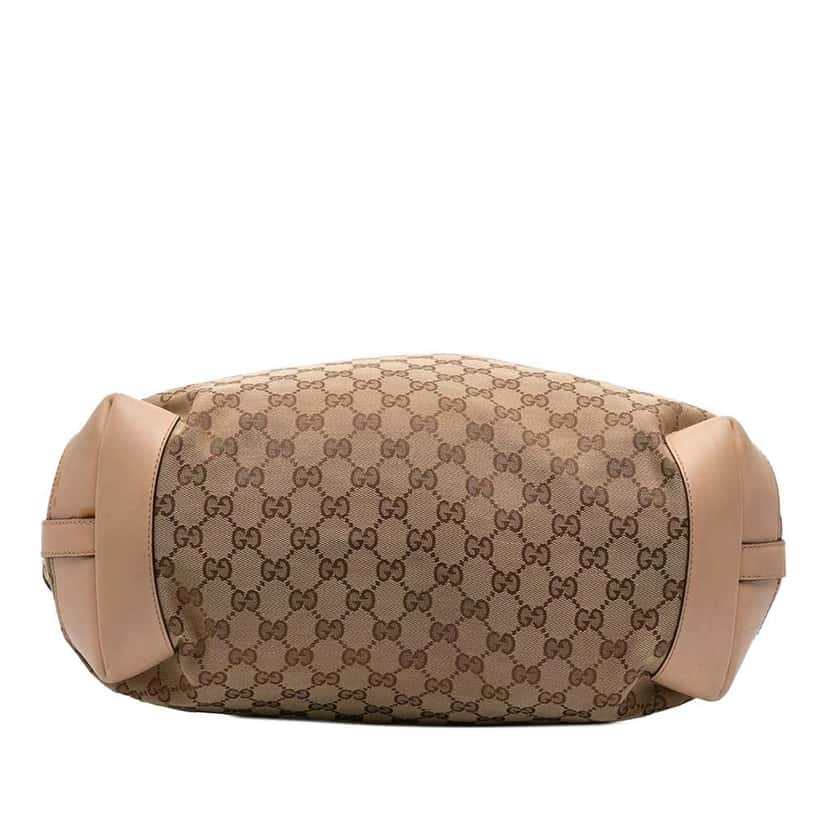 Gucci GG Canvas Craft Tote Brown Canvas Good condition - Inside View