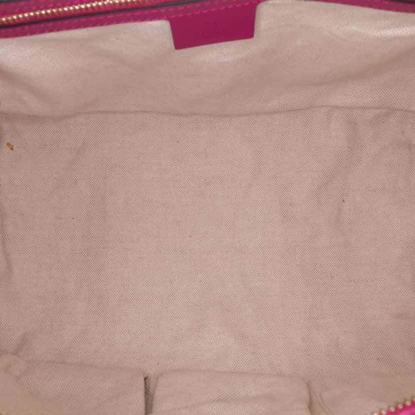Gucci Medium GG Canvas Joy Boston Bag Brown Canvas Good condition - Model View