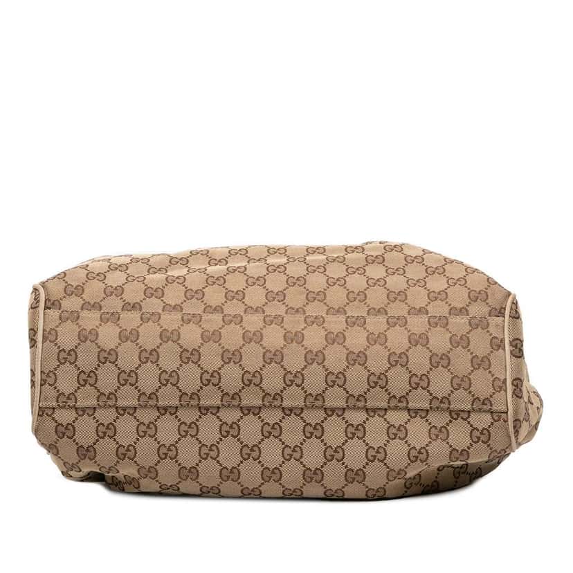 Gucci Medium GG Canvas Sukey Tote Brown Canvas Good condition - Inside View
