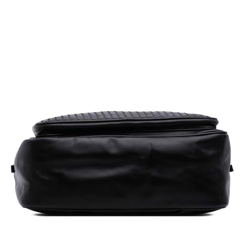 Bottega Veneta Nappa Intrecciato Briefcase Black Leather Good condition - Inside View
