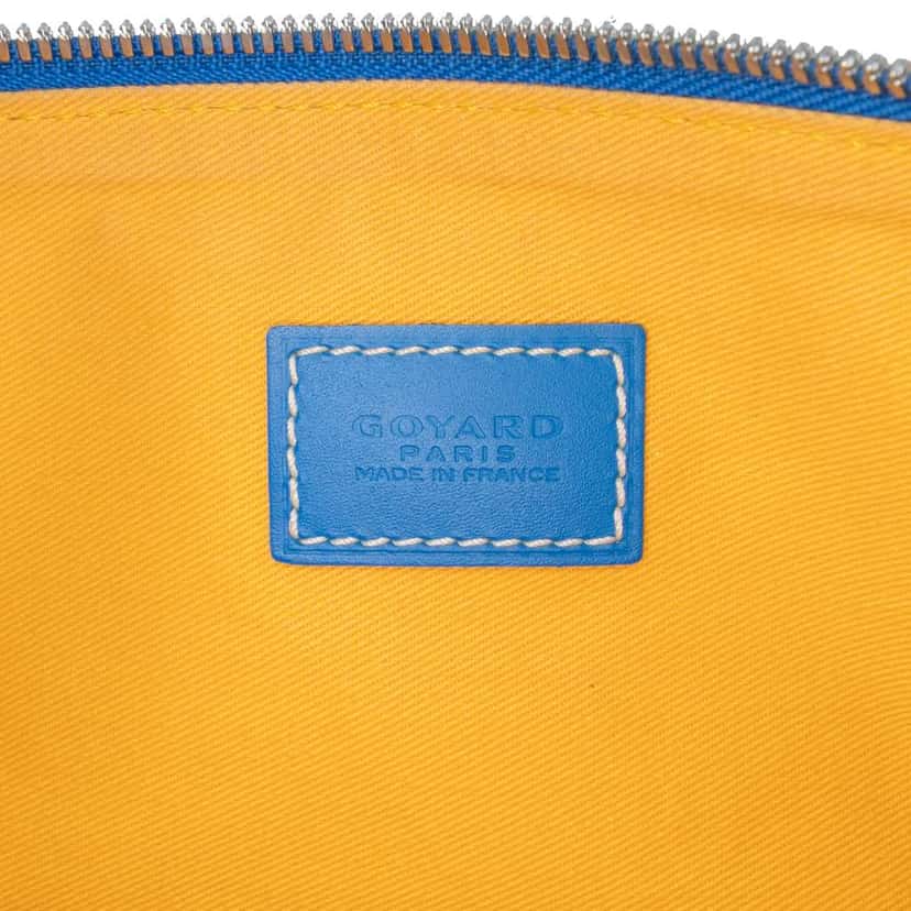 Goyard Goyardine Senat GM Blue Canvas Good condition - Box View