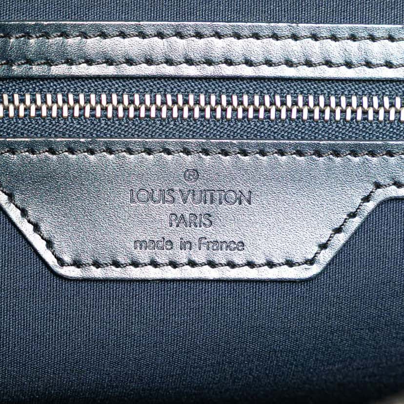 Louis Vuitton Monogram Mat Malden Blue Leather Good condition - Box View