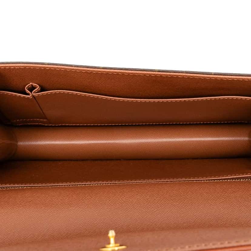 Louis Vuitton Monogram Pochette Dame GM Brown Good condition - Model View