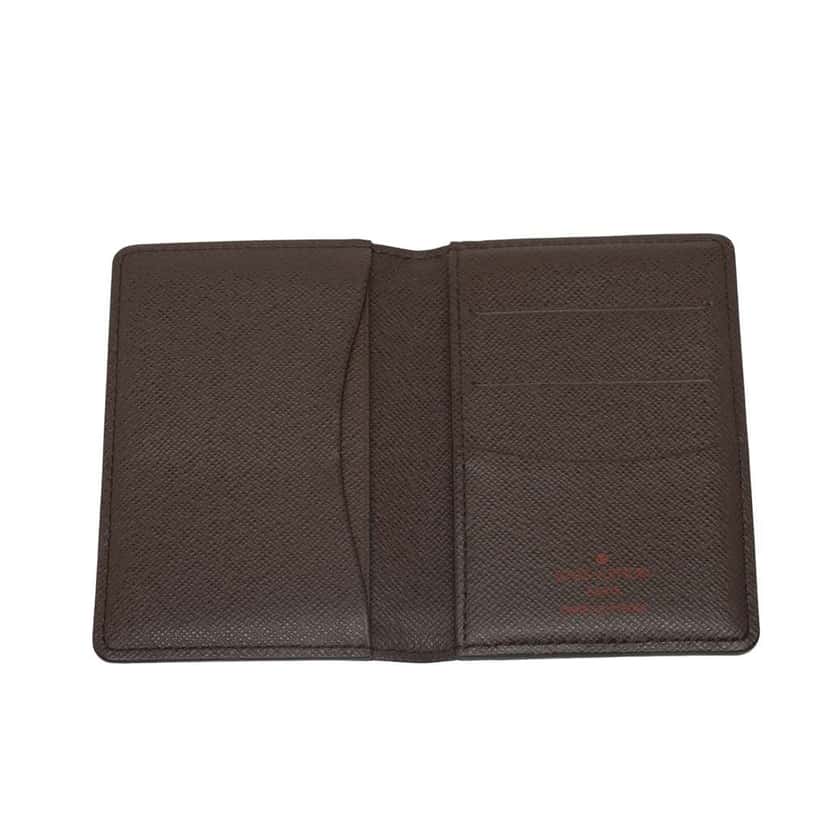 Louis Vuitton Damier Ebene Pocket Organizer Brown Good condition - Model View
