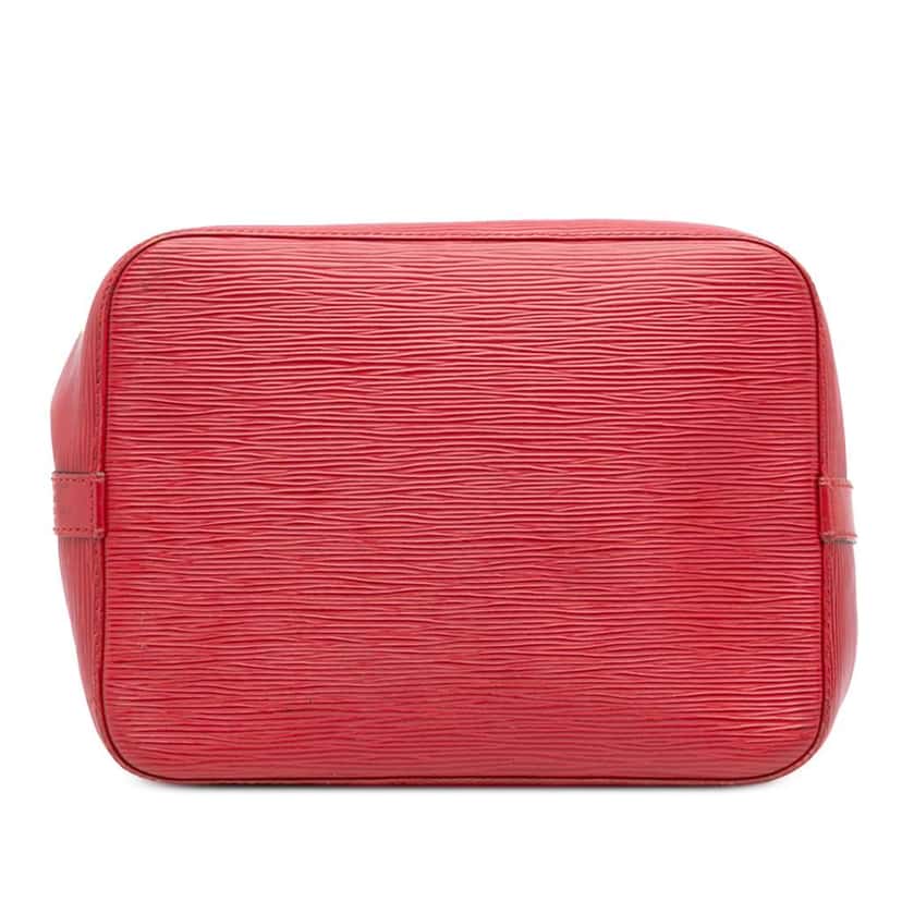 Louis Vuitton Epi Petit Noe Red Leather Good condition - Inside View