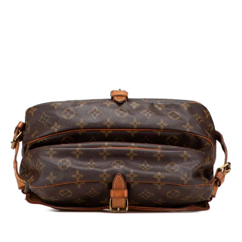 Louis Vuitton Monogram Saumur 30 Brown Fair condition - Inside View