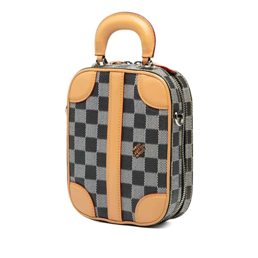 Louis Vuitton Damier Colors Valisette Verticale Grey Good condition - Back View
