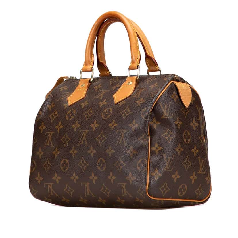 Louis Vuitton Monogram Speedy 25 Brown Good condition - Back View
