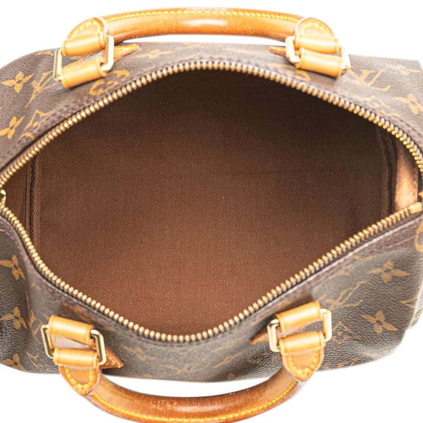 Louis Vuitton Monogram Speedy 25 Brown Good condition - Model View