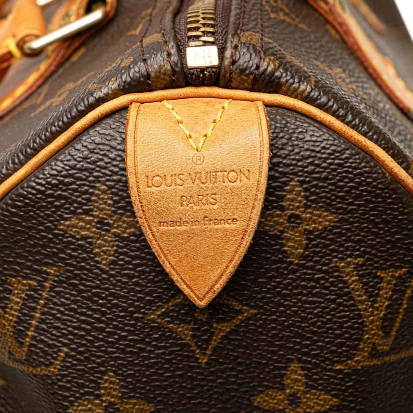 Louis Vuitton Monogram Speedy 25 Brown Good condition - Box View