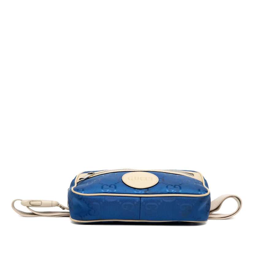 Gucci GG Nylon Off The Grid Belt Bag Blue Good condition - Inside View