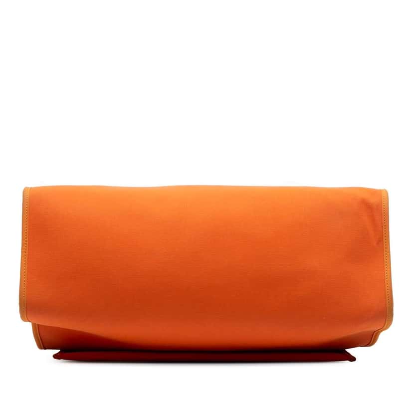 Hermès Toile Herbag Zip 39 Orange Canvas Good condition - Inside View