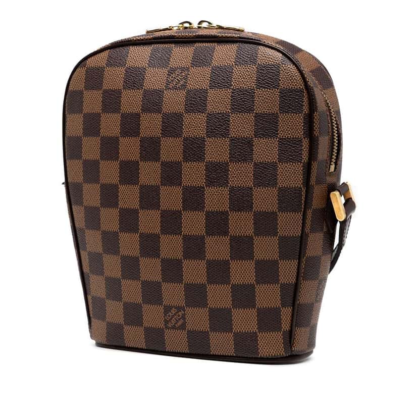 Louis Vuitton Damier Ebene Ipanema PM Brown Good condition - Back View