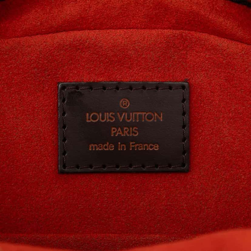 Louis Vuitton Damier Ebene Ipanema PM Brown Good condition - Box View