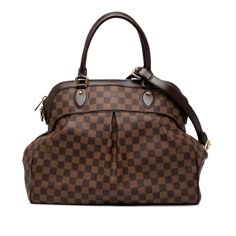 Louis Vuitton Damier Ebene Trevi GM Brown Good condition - Front View