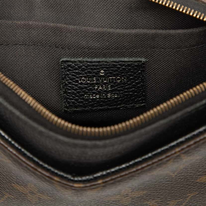 Louis Vuitton Monogram Pallas Clutch Brown Good condition - Box View