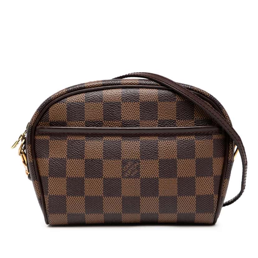 Louis Vuitton Damier Ebene Ipanema Pochette Brown Good condition - Front View